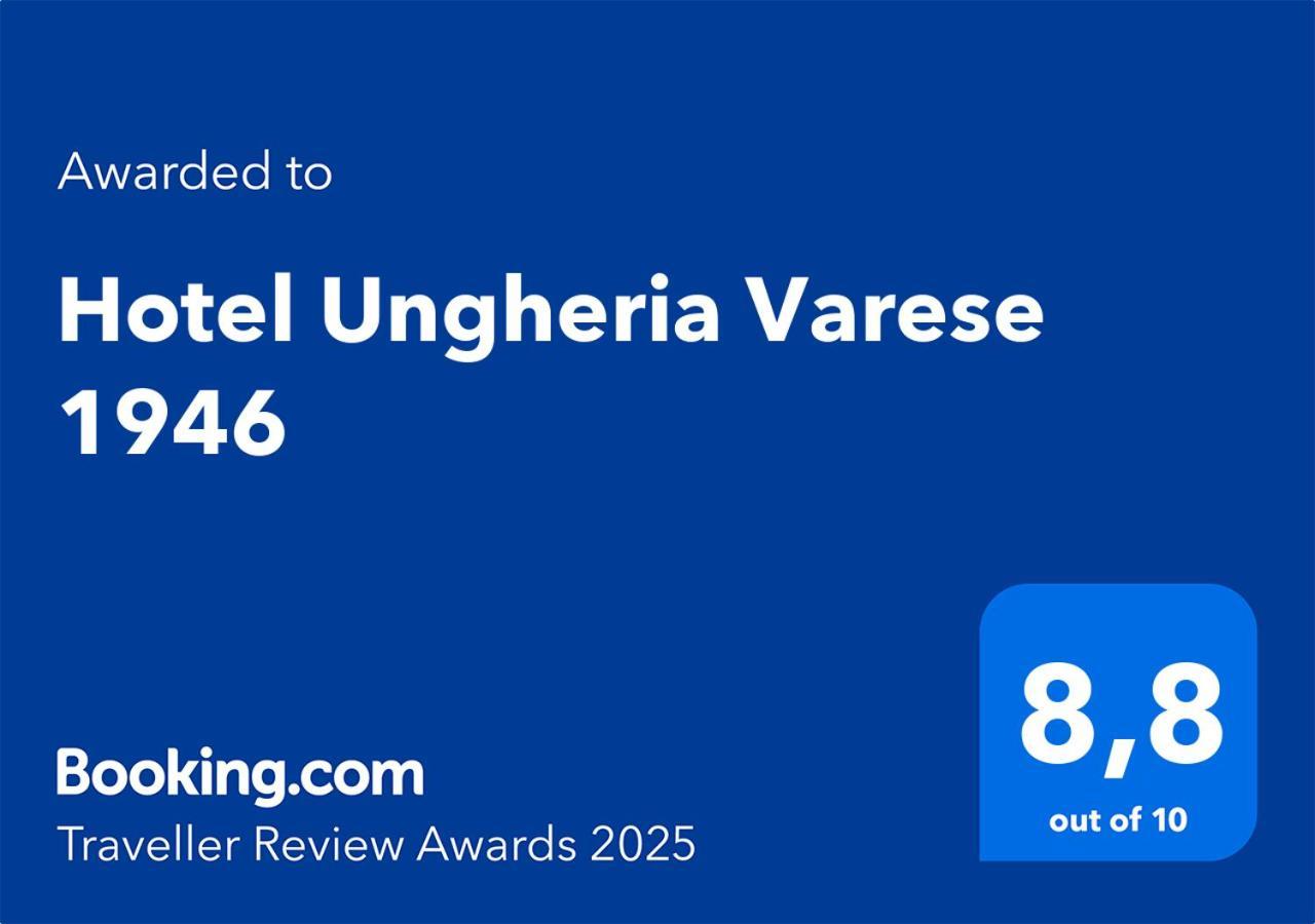 Hotel Ungheria Varese 1946 Kültér fotó